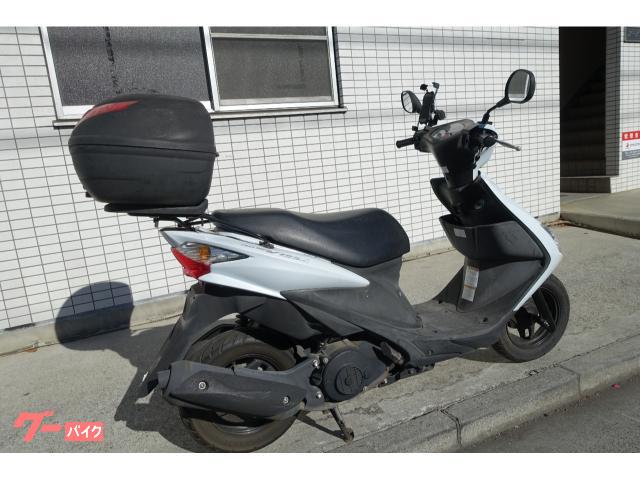 スズキ アドレスV125S CF4MA ノーマル車 ホワイト