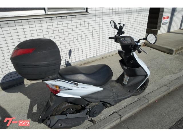スズキ アドレスV125S CF4MA ノーマル車 ホワイト