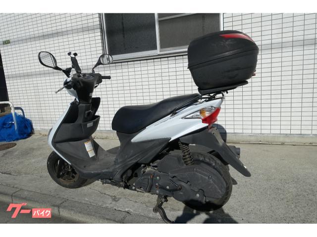 スズキ アドレスV125S CF4MA ノーマル車 ホワイト
