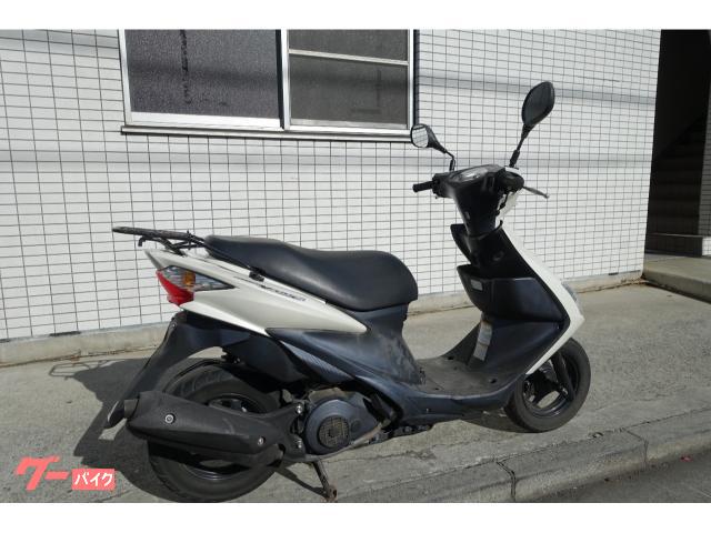 スズキ アドレスV125S CF4MA ノーマル車 ホワイト