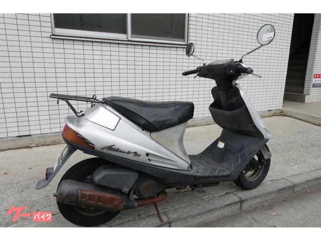 スズキ アドレスV100 CE11A シルバー ノーマル 2スト キャブ