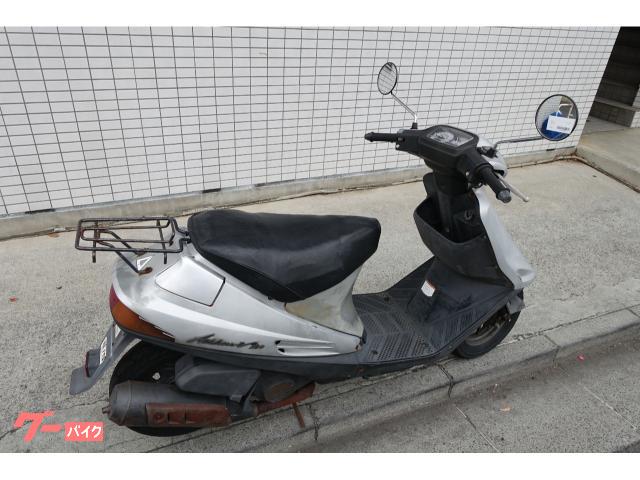 スズキ アドレスV100 CE11A シルバー ノーマル 2スト キャブ
