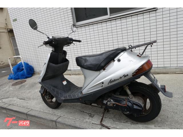 スズキ アドレスV100 CE11A シルバー ノーマル 2スト キャブ