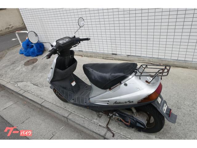 スズキ アドレスV100 CE11A シルバー ノーマル 2スト キャブ