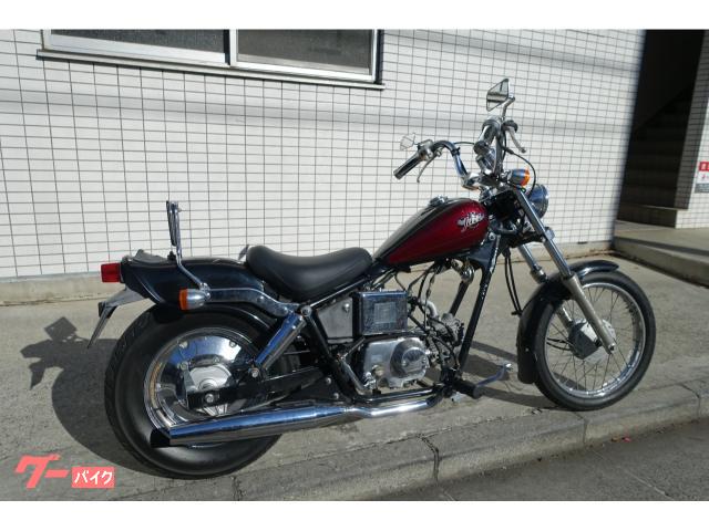 ホンダ JAZZ AC09 4ストシングルエンジン キャブ車 黒赤
