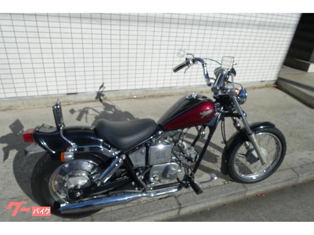 ホンダ JAZZ AC09 4ストシングルエンジン キャブ車 黒赤