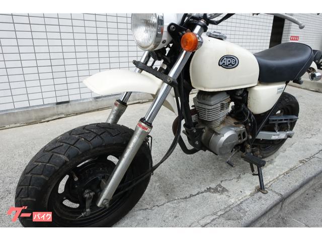 ホンダ Ape AC16 ノーマル ブラック 4ストシングルエンジン