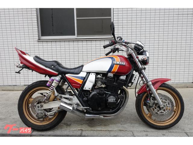ヤマハ XJR400 4HM タックロール UPハン マフラー やんちゃ