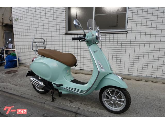 プリマベーラ１２５　ＶＭＢ１Ｔ　リヤキャリヤ　スクリーン　４スト　インジェクション　軽快イタリアンスクーター