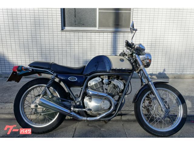 ヤマハ SRV250 4DN ノーマル Vツインエンジン キャブ車 紺