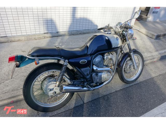 ヤマハ SRV250 4DN ノーマル Vツインエンジン キャブ車 紺