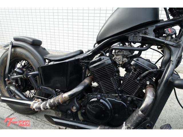 ヤマハ XV250ビラーゴ 3DM後期型 赤ベージュ ノーマル 4