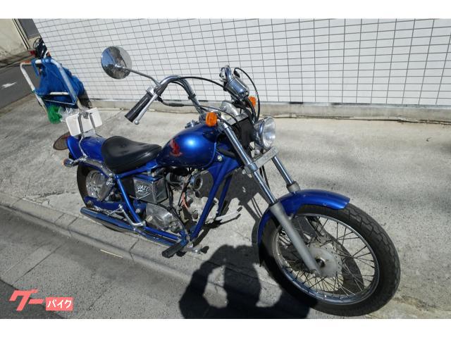 ホンダ JAZZ ノーマル ブルー AC09 空冷シングル4サイクル