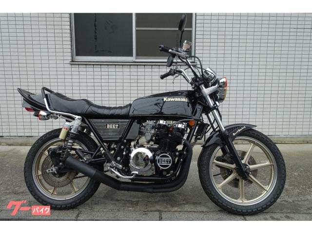 カワサキ エストレヤRS BJ250A 黒黄 ノーマル キャブ車