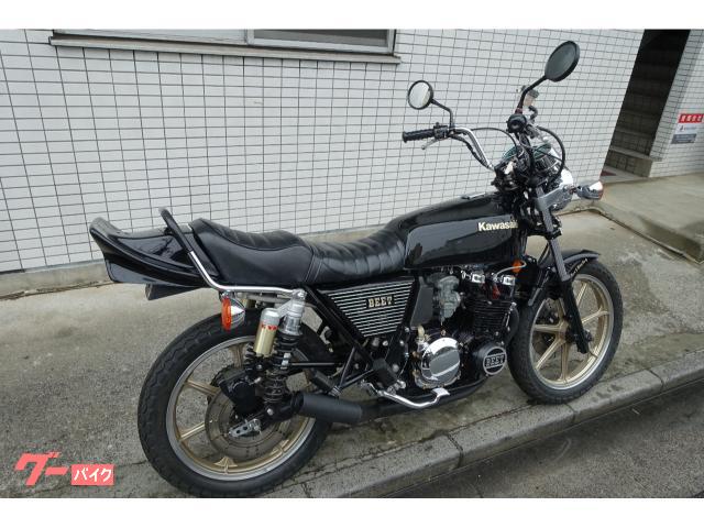 カワサキ Z400FX ブラック KZ400E プチカスタム 空冷4