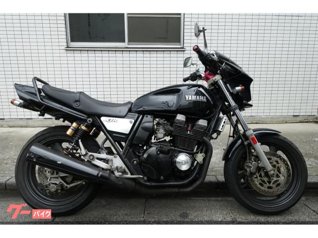 ヤマハ XJR400 黒 4HM ノーマル 4スト空冷4気筒エンジン