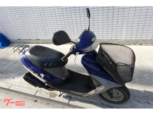 ホンダ スーパーDio AF27 青 メットイン 2スト キャブ車