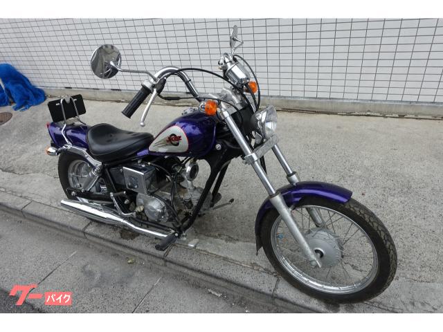 ホンダ JAZZ AC09 紫白 4空冷ストシングルエンジン ノーマル