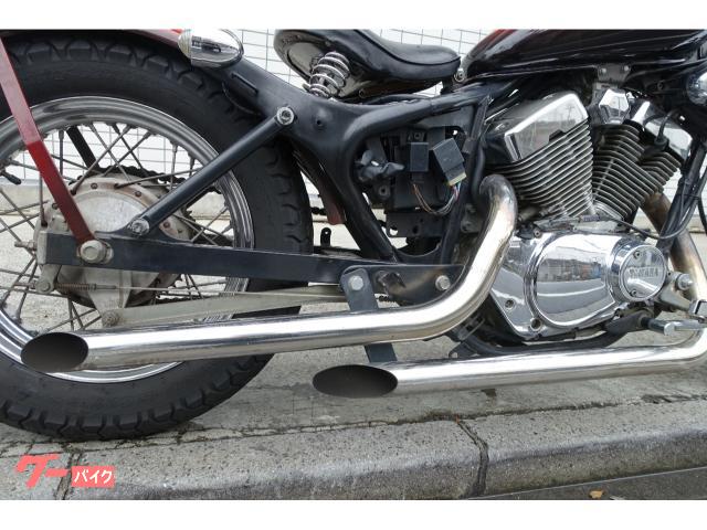 ヤマハ XV250ビラーゴ 3DM カスタム オレンジ マフラー