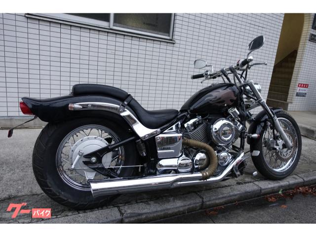 ヤマハ ドラッグスター400 VH01J トリプルツリー マフラー