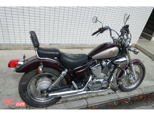 ゆーと　ビラーゴ250用チークバー　超ゴツパワー　送料無料 ヤマハ XV250ビラーゴ 3DM ノーマル ワイン｜リバイクルKー