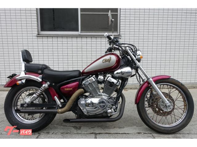 ヤマハ ビラーゴ250用 ターンアウトマフラー メーカー不明 中古品