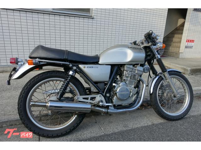 ホンダ GB250クラブマン 最終5型 MC10 銀 マフラー