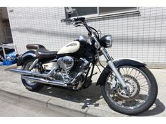 ヤマハ　ドラッグスター２５０　ＶＨ０２Ｊ　Ｖツイン　ノーマル　キャブ車　白／黒