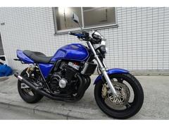ホンダ　ＣＢ４００Ｓｕｐｅｒ　Ｆｏｕｒ−Ｓ　後期バージョンＳフィン付きエンジン　４スト４気筒ＥＧ　ブルー　モリワキショート菅　ＮＣ３１