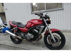 カワサキ　ＢＡＬＩＵＳ−II　ＺＲ２５０Ｂ　ノーマル　マルチエンジン　４スト　キャブ車　レッド