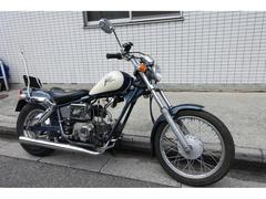 ホンダ　ＪＡＺＺ　ＡＣ０９　４ストシングルエンジン　キャブ車　白紺　リトルアメリカン　マフラー　グーバイク鑑定付き車両