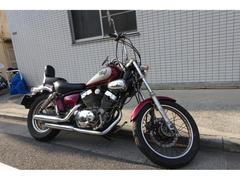 ヤマハ　ＸＶ２５０ビラーゴ　３ＤＭ　ノーマル　キャブ車　赤／銀　Ｖツインエンジン