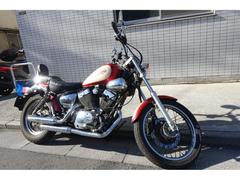 ヤマハ　ＸＶ２５０ビラーゴＳ　３ＤＭ　キャブ車　Ｖツインエンジン　ベージュ赤　ノーマル