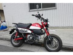 ホンダ　モンキー１２５　ＪＢ０２　インジェクション　ｎａｖｉ．ＴＶ付　赤／白　ノーマル　ワンオーナー車
