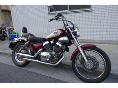 ヤマハ　ＸＶ２５０ビラーゴ　３ＤＭ　空冷Ｖ型ツインエンジン　キャブ車　和製アメリカン後期型　ノーマル　グーバイク鑑定付き車両