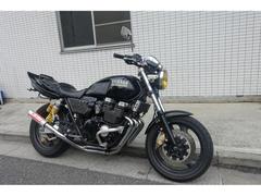 ヤマハ　ＸＪＲ４００Ｒ　４ＨＭ　マーシャル　ワルツ　羽あげテール　タックロール　空冷４気筒エンジン　ブラック