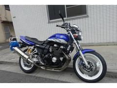 ヤマハ　ＸＪＲ４００Ｒ　ＲＨ０２Ｊ　青ストロボ　ＳＰ忠男マフラー　空冷４気筒エンジン　イモビキー