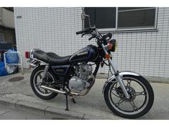 スズキ　ＧＮ１２５Ｈ　プチやんカスタム　ショート菅　タックロール　ちょい絞りハン　シングル４ストエンジン　キャブ車