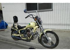 ホンダ　ＪＡＺＺ　ＡＣ０９　ベージュ　４ストシングル空冷エンジン　リトルアメリカン　ノーマル