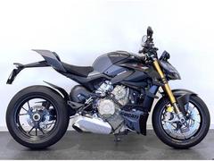 ＤＵＣＡＴＩ　ストリートファイターＶ４Ｓ　２．０ＥＴＣ車載器搭載　片持ちスイングアーム　グレイブラック