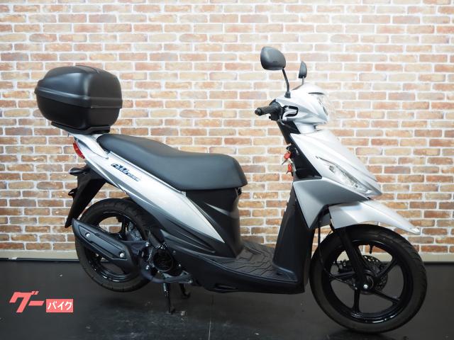 スズキ アドレス１１０ リアボックス｜バイクランド直販センター 環七鹿浜店｜新車・中古バイクなら【グーバイク】