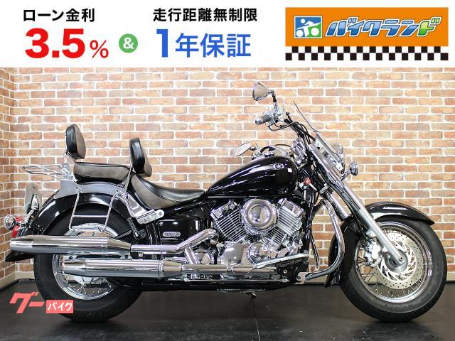 ドラッグスター４００クラシック　スクリーン　エンジンガード　バッグレスト　サイドバッグステー