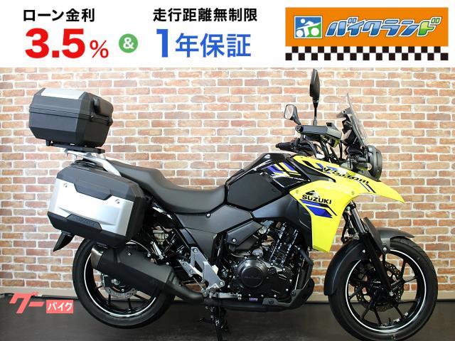 Ｖ−ストローム２５０　ＥＴＣ２．０　ドライブレコーダー　パニアケース　リアボックス　マルチバー