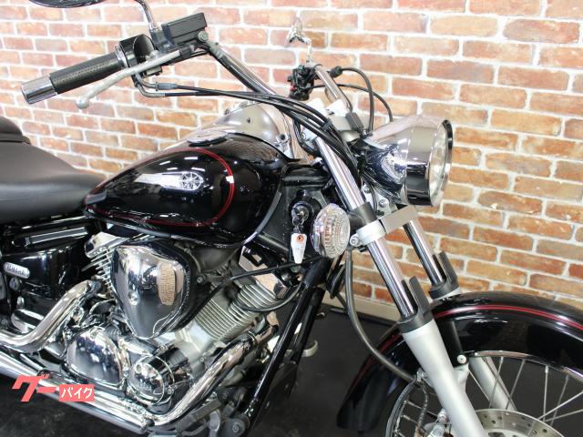 ヤマハ ドラッグスター250 ETC サイドバッグ バックレスト