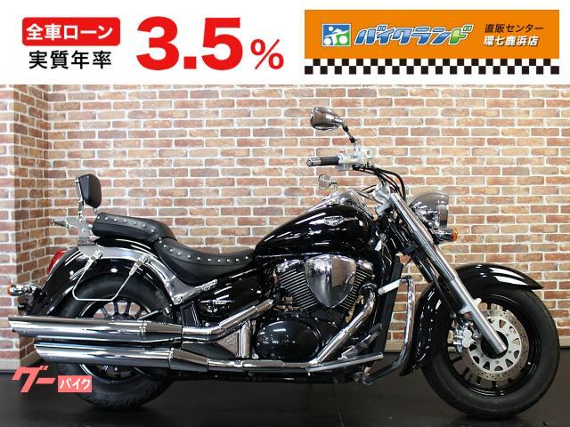 スズキ イントルーダークラシック エンジンガード バッグレスト リア