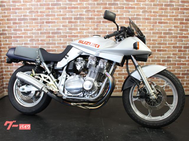 スズキ GSX1100S KATANA ヨシムラ手曲げチタン