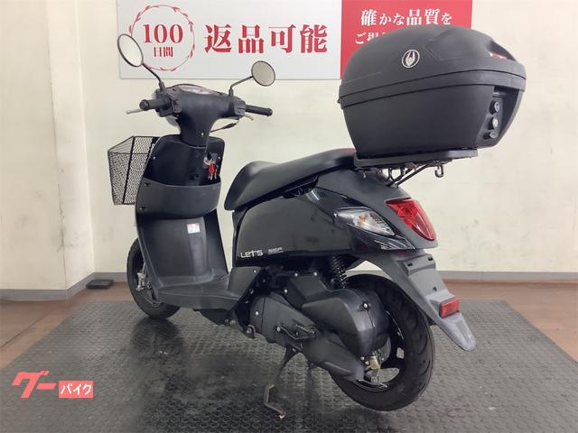 スズキ レッツ 2019年モデル リアボックス装備｜バイク王 横浜上郷