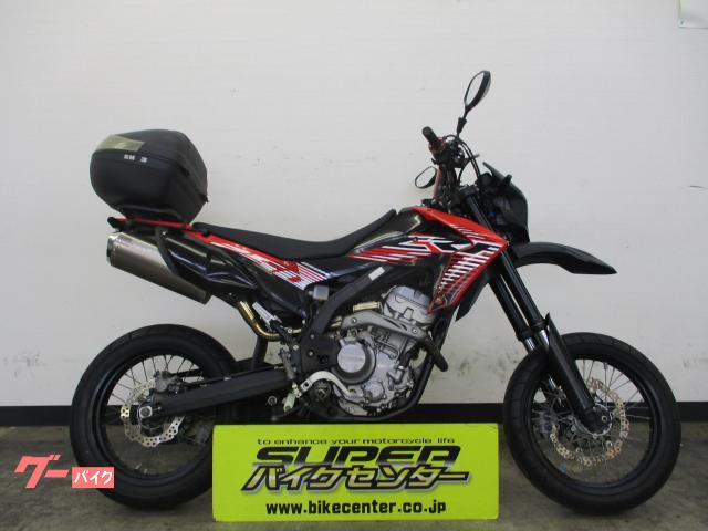 ＣＲＦ２５０Ｍ　２０１５年モデル　モリワキカスタムマフラー　リアキャリア付き