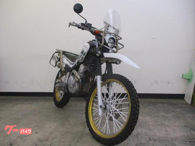 セロー250　純正キャリア ヤマハ セロー250 純正リアキャリア＆スクリーン＆サドル