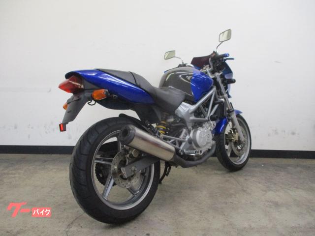 ホンダ VTR250 キャブレター車 タコメーター社外 スライダー 青